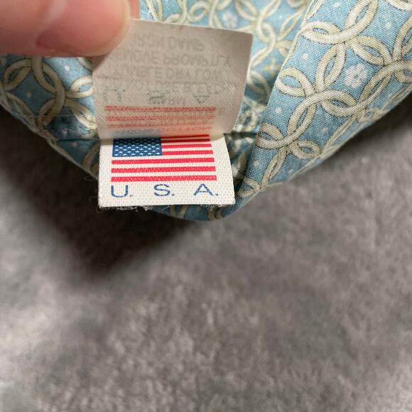 Maus Hoffman Shirt Mens XXL Blue Liberty Art Fabrics All Over Print Casual - Picture 6 of 9